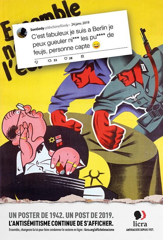 Un poster de 1942. Un post de 2019